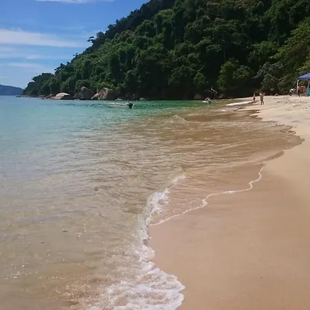 Apartamento Com Churrasqueira Ar Condicionado Na Praia Grande Ubatuba Exterior photo
